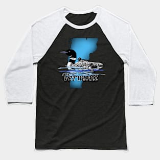 Vermont Loon Baseball T-Shirt